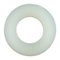 Midwest Fastener Flat Washer, Fits Bolt Size #10 , Nylon 30 PK 64967